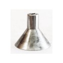Metallglocke aus Aluminium 105x95mm