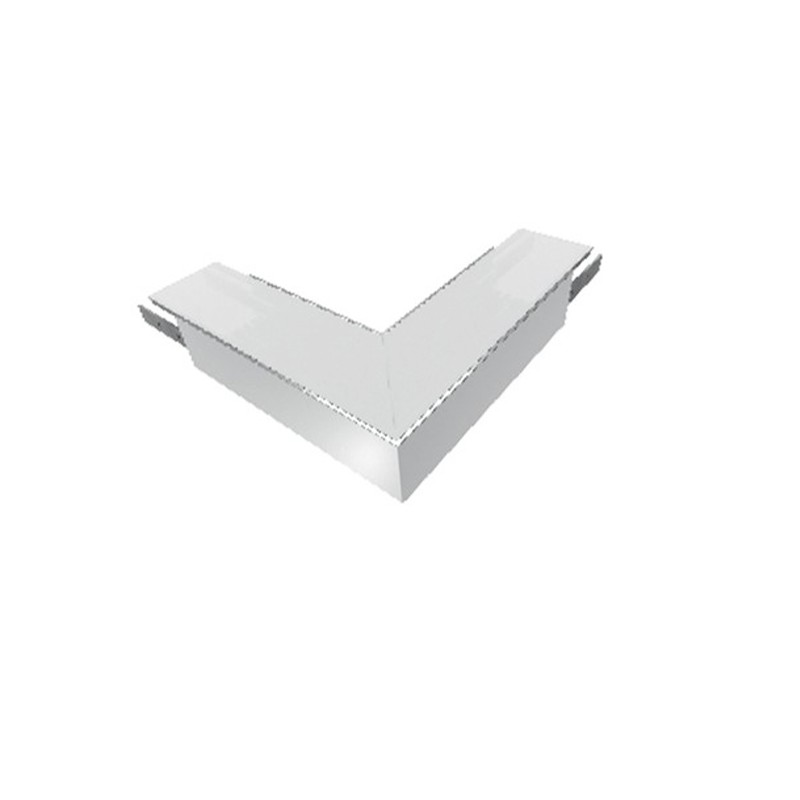 Módulo L conector empotrable 50mm ancho LED integrado enlazable