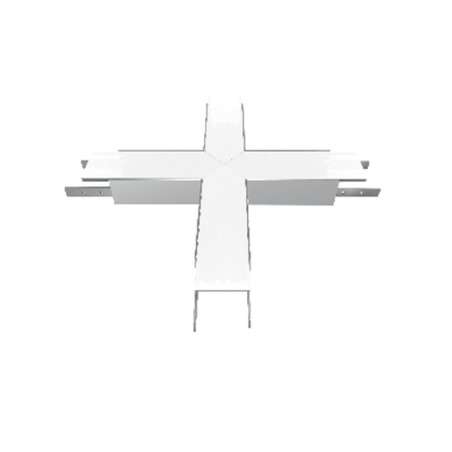 Módulo en cruz empotrable perfil 50mm ancho LED integrado enlazable