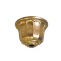 Sockelabdeckung bronzefarben 65mm Durchmesser fuer Lampen