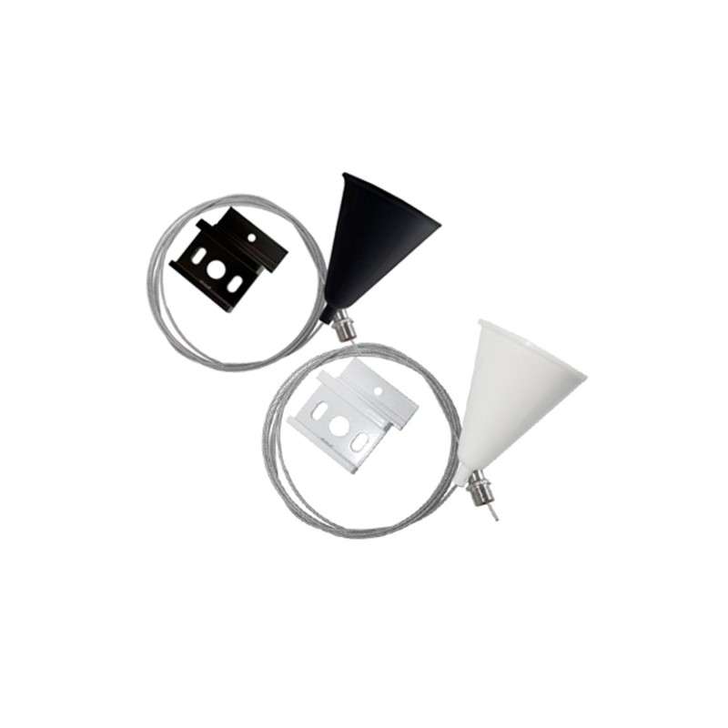 Kit de suspensión para colgar rieles trifásicos