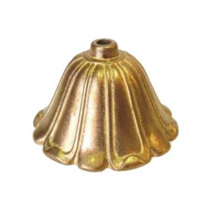 Dekoratives Bronzezubehoer mit Relief 105mm fuer Lampen