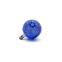Bombilla LED E27 decorativa 3W G125 azul
