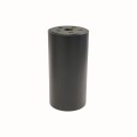 Tubo de latón color negro 80mm alto x 40mm diámetro y tapa de latón