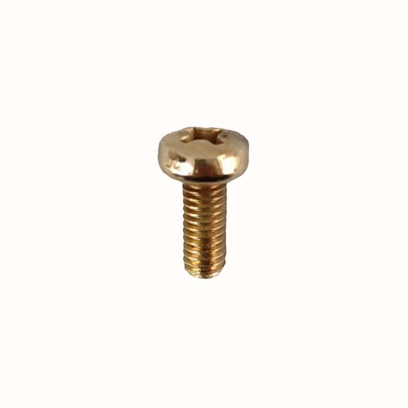 Schraube fuer Leuchten M4 x 10mm gold Sternkopf kaufen
