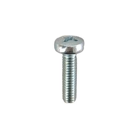Schraube fuer Leuchten M4 x 15mm verchromt mit Sternkopf kaufen