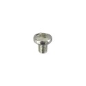 Schraube fuer Leuchten M4 x 5 mm verchromt mit Sternkopf