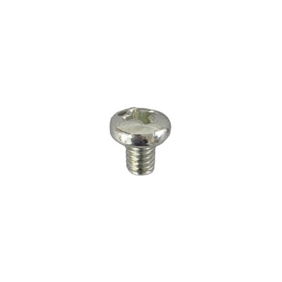 Schraube fuer Leuchten M4 x 5 mm verchromt mit Sternkopf
