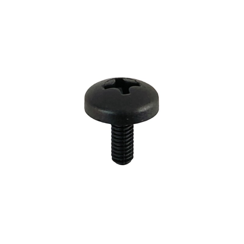 Nylonschraube fuer Leuchten M4 x 10mm mit Sternkopf, schwarz