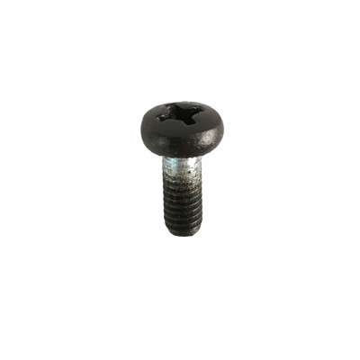 Schraube fuer Leuchten M4 x 10mm mit Sternkopf, schwarz