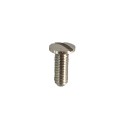 Schraube fuer Leuchten M4 x 12mm Schlitzkopf Stahlfarbe