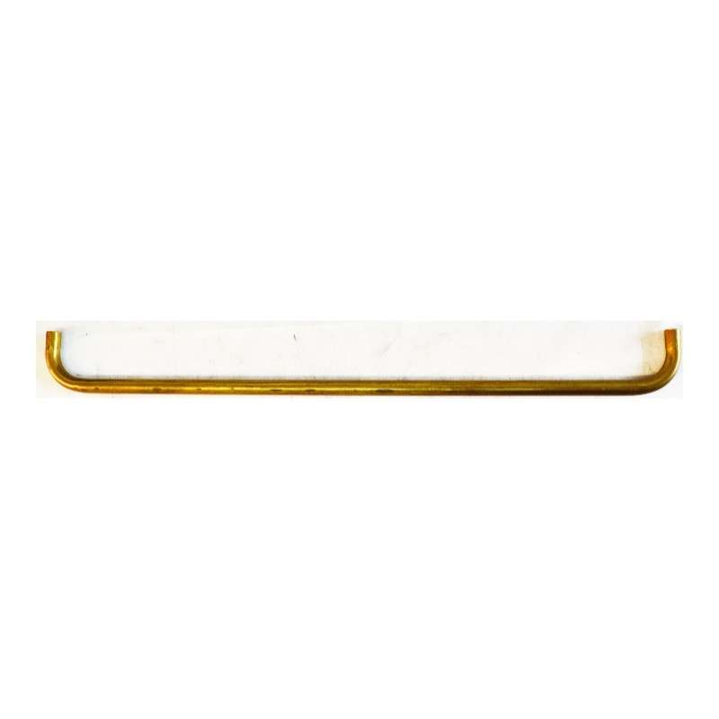 Brazo de latón Ø 12mm de 500 mm x 50 mm con extremos roscados M10/100