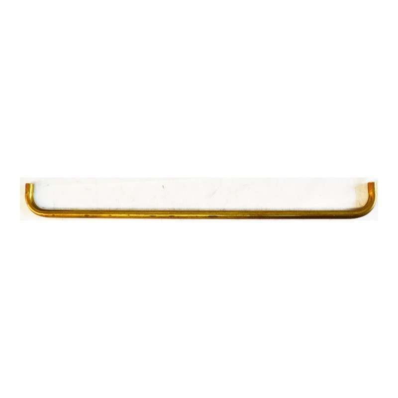 Brazo de latón Ø 12mm de 500 mm x 50 mm con extremos roscados M10/100