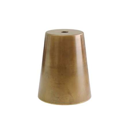 Cono de latón de 90 mm de alto x 73 mm de diámetro con orificio M10