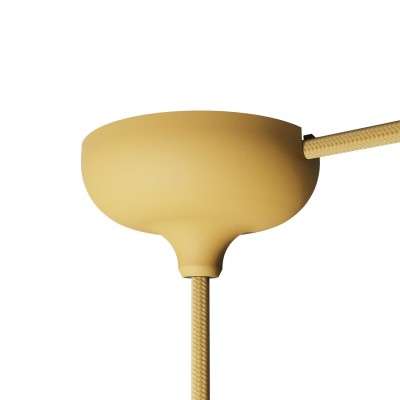 Soporte de silicona para techo en mostaza