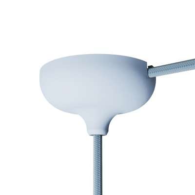 Soporte de silicona para techo en azul