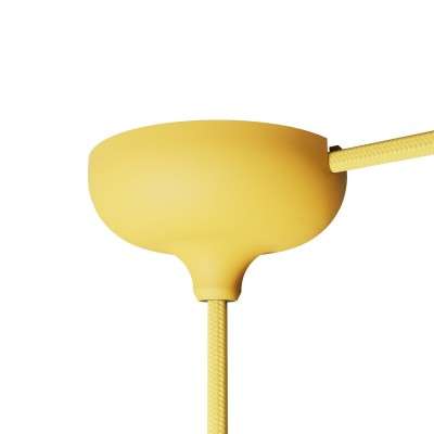 Soporte de silicona para techo en amarillo