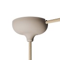 Soporte de silicona para techo en beige