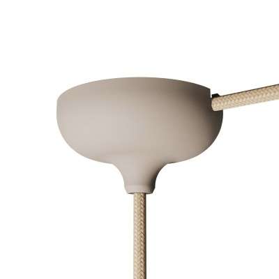 Soporte de silicona para techo en beige