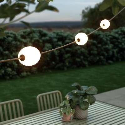 Lichterkette Aussenbereich IP67 3 Lichter 6,4 m | FABRICA TU LAeMPARA