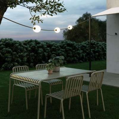 Lichterkette Aussenbereich IP67 3 Lichter 6,4 m | FABRICA TU LAeMPARA