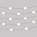 Lineare Aussen-Lichterkette mit zwolf Lichtern Gesamtlange 14 Meter kaufen