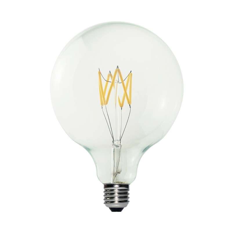 Bombilla LED globo 125mm 5V 1,3W 110Lm E27 2500K regulable