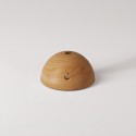Wiederaufladbare kabellose Holz-Halbkugel-Leuchtenbasis