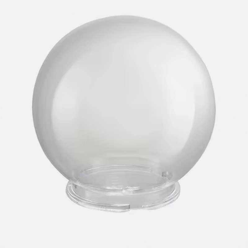Globo PMMA polimetacrilato transparente con cuello bayoneta