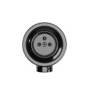 Kit franzoesische Steckdose Porzellan fuer Rohr 20 mm | Lampenbedarf