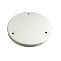 Soporte metal color blanco 250mm diámetro y tres salidas