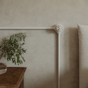 Porzellanschalter Radknauf Textilrohr 20mm | Lampenbedarf