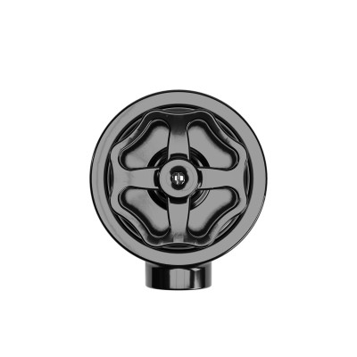 Porzellanschalter Radknauf Textilrohr 20mm | Lampenbedarf