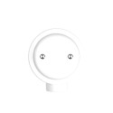 Blinddose Porzellan fuer Rohr 20 mm | Lampenbedarf