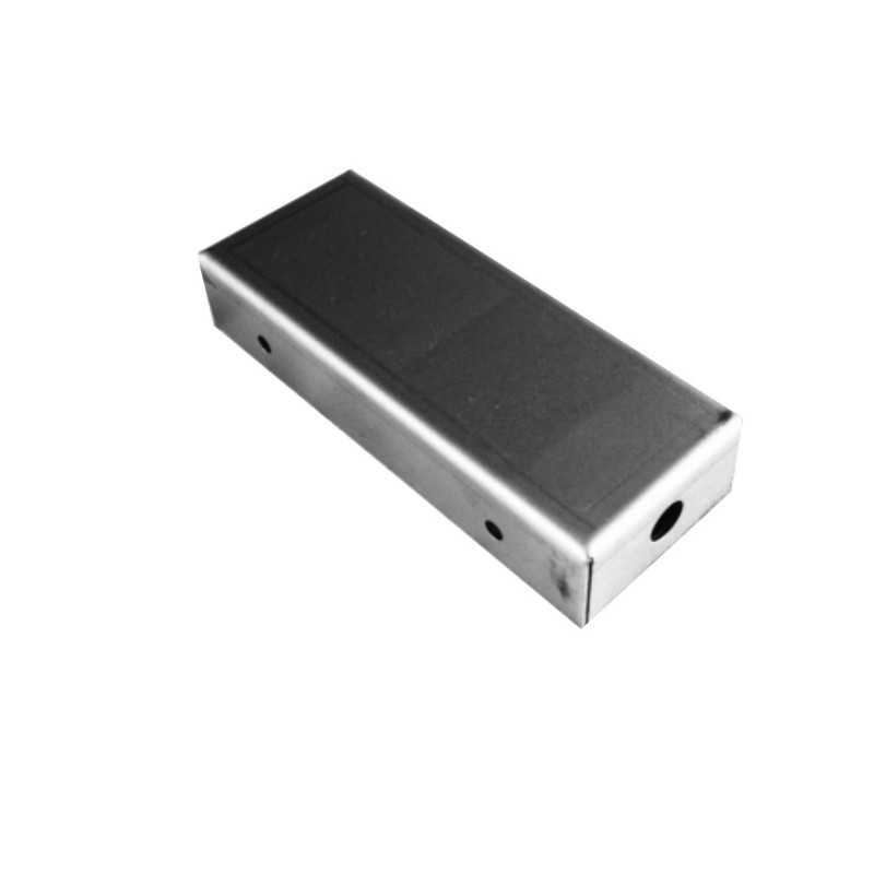 Soporte de metal hierro bruto 120mm largo x 50mm ancho