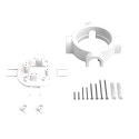 Porzellanbasis 4 Ausgaenge fuer Rohr 20mm | Lampenbedarf