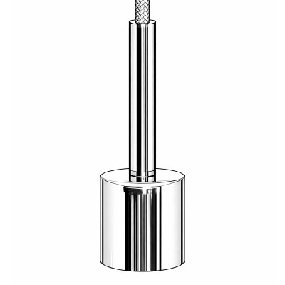 Zylindrische Metall-Kabelklemme 7 cm M10 | Lampenbedarf