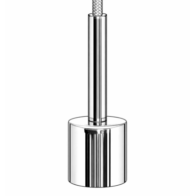 Zylindrische Metall-Kabelklemmer 15 cm M10 | Lampenbedarf