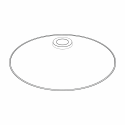 Konischer Industrie-Lampenschirm 300mm x 60mm