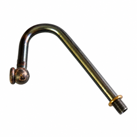Ellenbogenförmiger Arm 65mm x 118mm x 85mm M10/100