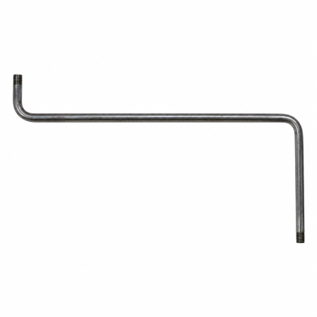 Arm mit doppelter Biegung 250mm x 510mm x 60mm M10/100