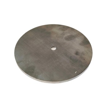 Ultradünne Basis mit Ø160mm x 6mm Höhe mit zentraler Bohrung
