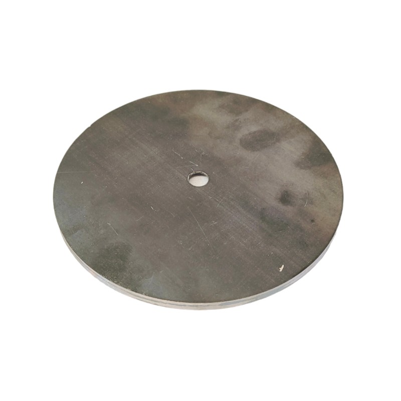 Ultradünne Basis mit Ø160mm x 6mm Höhe mit zentraler Bohrung