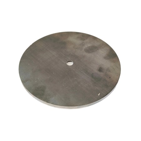 Ultradünne Basis mit Ø160mm x 6mm Höhe mit zentraler Bohrung