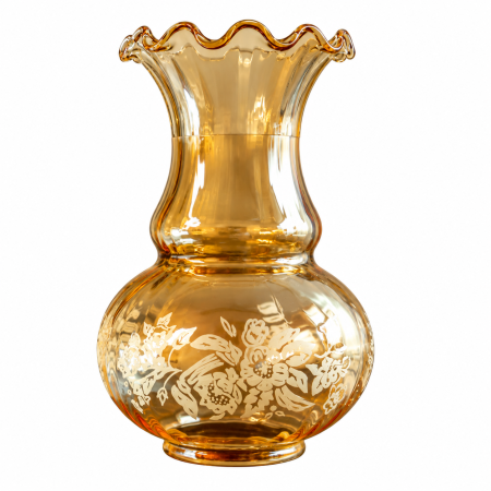 Kopie von Tulpenformiges Lampenglas 120 mm x 160 mm mit einer Öffnung von 55 mm