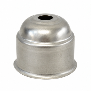 Gekürzte E27 Lampenfassung aus Rohstahl Ø42 × 37 mm
