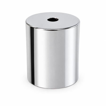 Vollständige Lampenfassung E27 aus Aluminium Ø52 × 60 mm mit vier Ausführungen.