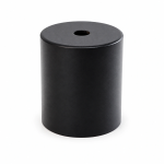 Vollständige Lampenfassung E27 aus Aluminium Ø52 × 60 mm mit vier Ausführungen.