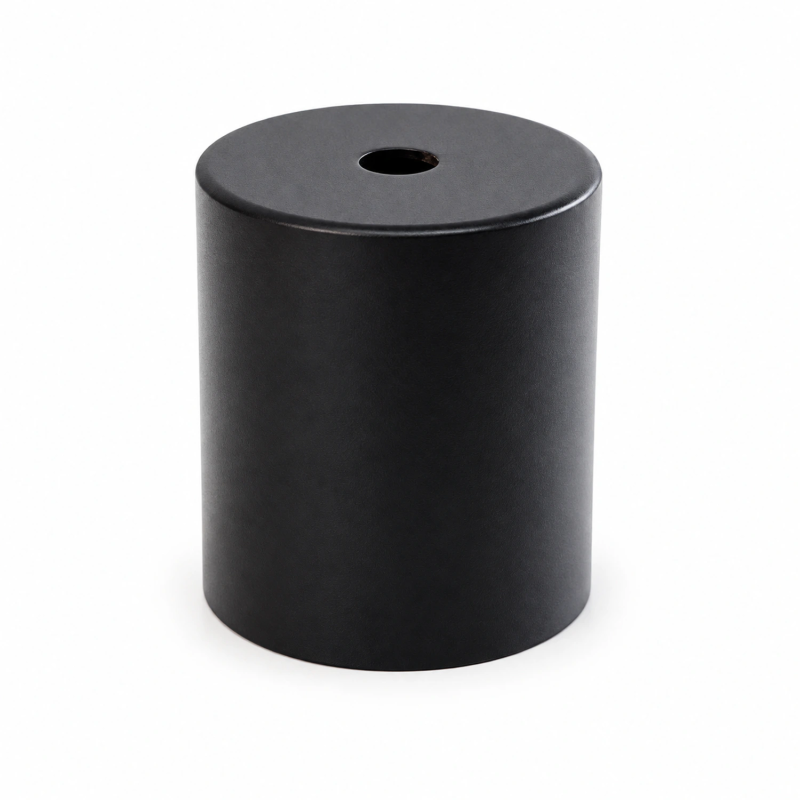 Vollständige Lampenfassung E27 aus Aluminium Ø52 × 60 mm mit vier Ausführungen.