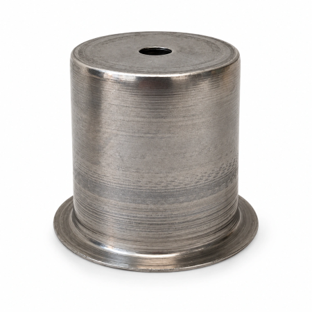 Zylindrische Abdeckung mit Eisenflansch Ø65 × 50 mm